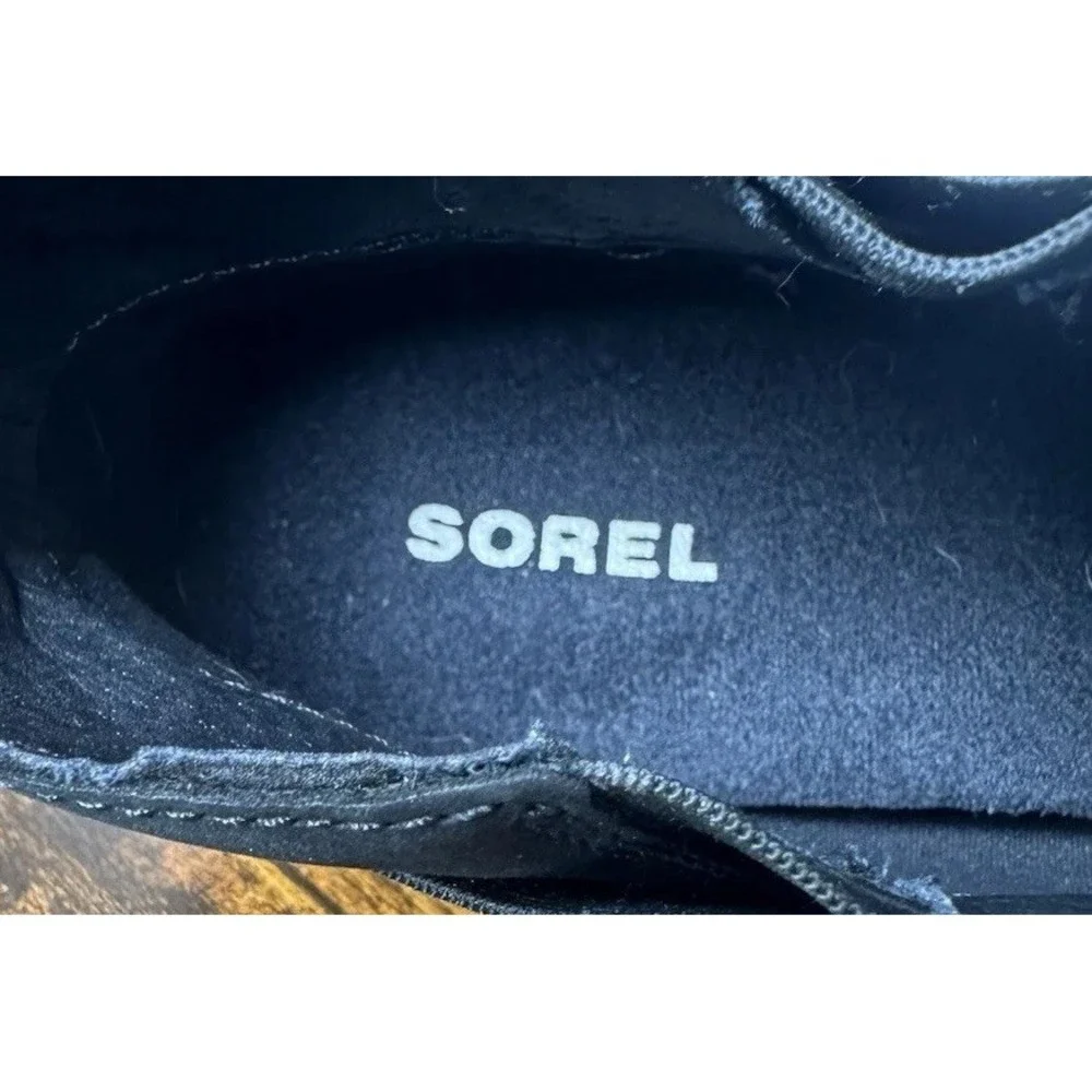 Sorel Emelie Chelsea Boot Women's 9‎ Black Leather NL2671-010 Waterproof